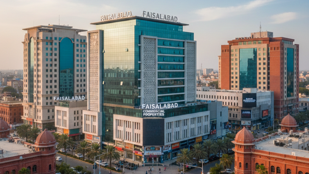 Faisalabad Commercial Properties: Best Areas to Buy in 2026